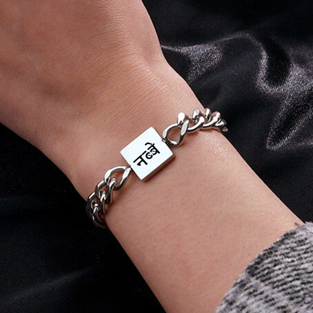 Custom name bracelets for men wholesale personalized stainless steel mens bracelet engraved bulk factory websites